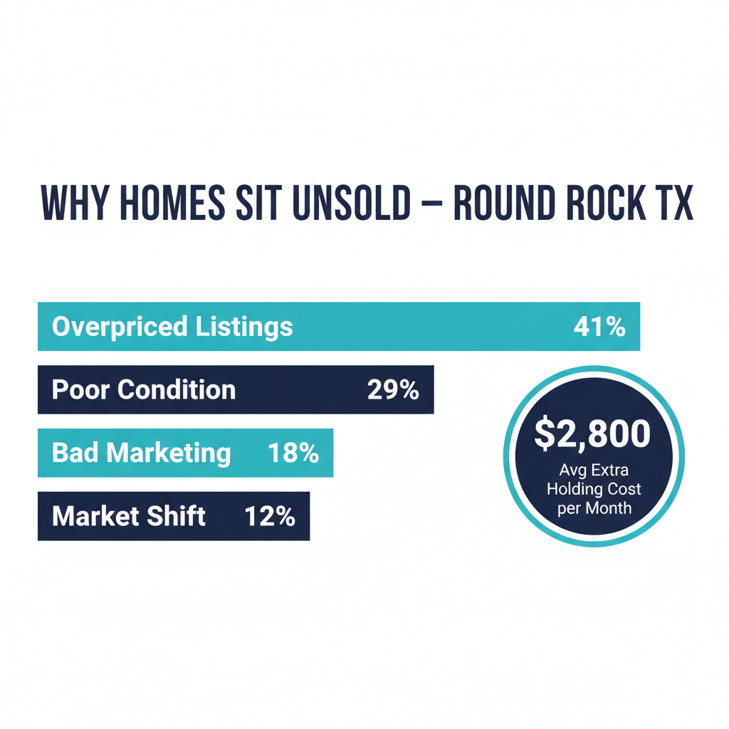 Round Rock TX stale listing market data chart